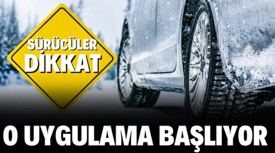 Zorunlu kış lastiği uygulaması yarın başlıyor!