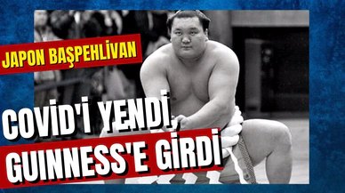 Japon başpehlivan Covid'i yendi,Guinness rekorlar kitabına girdi