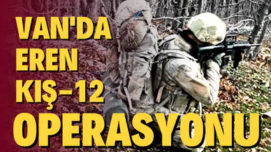 Van'da Eren Kış-12 operasyonu başlatıldı