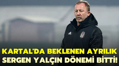 Sergen Yalçın devri sona erdi