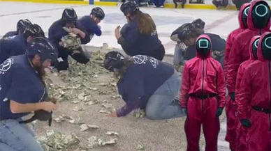 Squid Game dizisine benzetildi: Öğretmenlerin yarışı sosyal medyada viral oldu