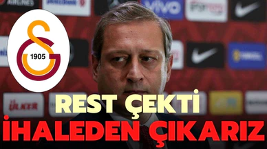 Burak Elmas'tan TFF'ye ihale resti; "Çekilebiliriz"