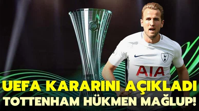 UEFA, Tottenham'ı hükmen mağlup ilan etti