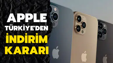 Apple Türkiye'den indirim kararı