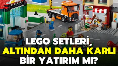 Lego setleri, altından daha karlı bir yatırım mı?