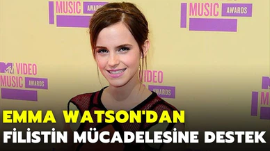 Emma Watson'dan Filistin mücadelesine destek