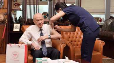 Bahçeli TURKOVAC aşısı oldu