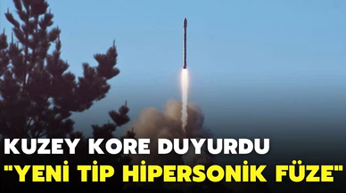 Kuzey Kore "yeni tip hipersonik füze" denemesi yaptığını bildirdi