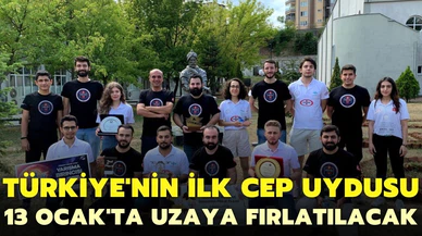 Türkiye'nin ilk cep uydusunu tasarlayan uzay takımını "13 Ocak" heyecanı sardı
