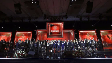 'Yıldızların Gecesi-Team Türkiye Tebrik Resepsiyonu' düzenlendi