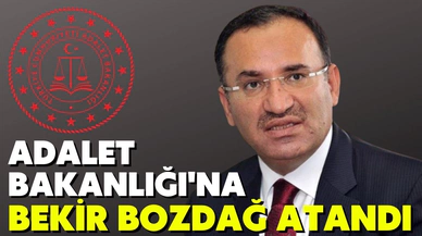 Adalet Bakanlığına Bekir Bozdağ atandı