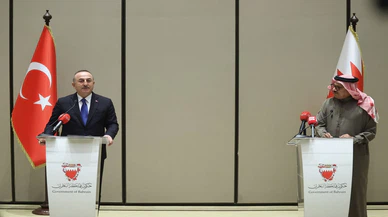 Dışişleri Bakanı Çavuşoğlu, Bahreynli mevkidaşı ez-Zeyyani'yle ortak basın toplantısında konuştu
