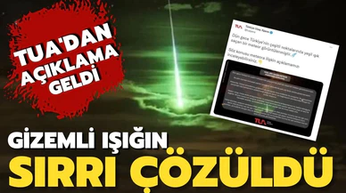 İstanbul'da yeşil ışık saçan meteor iddiaları! Türkiye Uzay Ajansı'ndan açıklama geldi