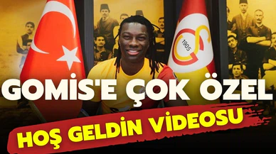 Galatasaray'dan Gomis'e özel çok özel hoş geldin videosu