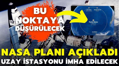 Uluslararası Uzay İstasyonu'nun imha planı açıklandı