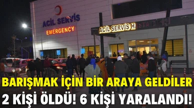 Sinop'ta çıkan silahlı kavgada 2 kişi öldü, 6 kişi yaralandı