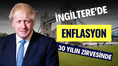 İngiltere'de enflasyon 30 yılın en yüksek seviyesinde