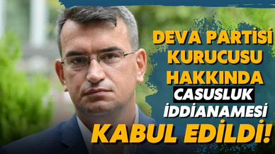 Metin Gürcan hakkındaki "casusluk" iddianamesi kabul edildi