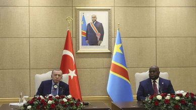 Cumhurbaşkanı Erdoğan, KDC Cumhurbaşkanı Tshisekedi ile ortak basın toplantısında konuştu