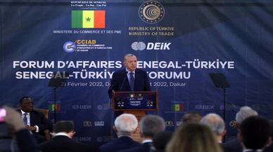 Cumhurbaşkanı Erdoğan Türkiye-Senegal İş Forumu’nda konuştu