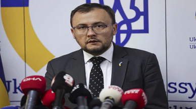 Ukrayna'nın Ankara Büyükelçisi Bodnar, Dışişleri Bakanlığındaki görüşmenin ardından konuştu