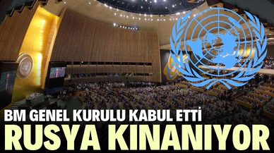 BM Genel Kurulu, Rusya'nın saldırısını kınayan tasarıyı kabul etti