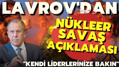 Lavrov'dan müzakereler öncesi önemli açıklamalar