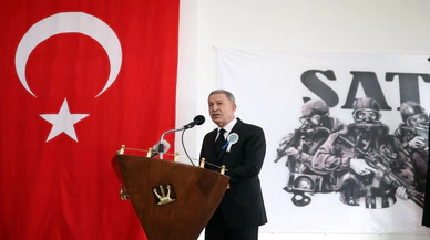 Milli Savunma Bakanı Akar, SAT ve SAS Özel İhtisas Kursları Diploma Töreni'nde konuştu