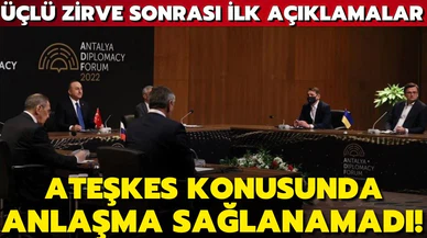 Lavrov ve Kuleba'dan görüşme sonrası ilk açıklamalar
