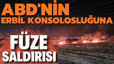 ABD'nin Erbil konsolosluğuna füze saldırısı düzenlendi