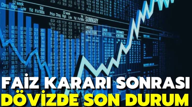 Faiz kararının ardından dövizde günün ilk fiyatları