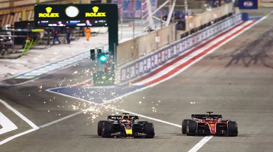 F1 Bahreyn Grand Prix'sinde ilk iki sıra Ferrari'nin