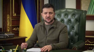 Zelenskiy, ABD televizyonunda Putin ile müzakereye hazır olduğunu belirtti