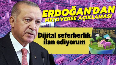 Cumhurbaşkanı Erdoğan'dan dijital seferberlik açıklaması