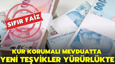 Kur korumalı mevduat sisteminde yeni düzenleme