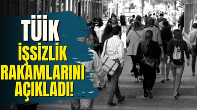 İşsizlik rakamları açıklandı