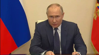 Rusya Devlet Başkanı Putin: "Rubleyle ödeme yapılmazsa Rus gazı sözleşmeleri durdurulacak"