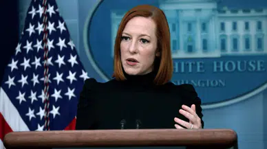 Beyaz Saray Sözcüsü Psaki'nin görevinden ayrılarak MSNBC'ye geçeceği iddiası