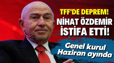 Nihat Özdemir görevinden istifa etti