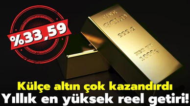 Martta en fazla reel getiri külçe altında oldu