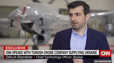 Türk SİHA'ları CNN International'da! Selçuk Bayraktar: Direnişin sembolü oldu