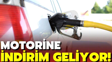 Motorine indirim geliyor