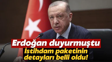 Yeni istihdam programının detayları belli oldu