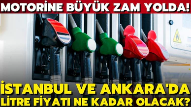 Motorine büyük zam geliyor!