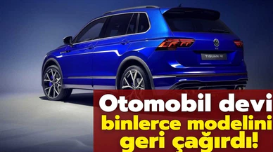 Volkswagen, binlerce Tiguan modelini geri çağırıyor