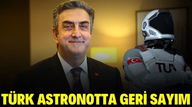 Türk astronotun uzay yolculuğu için geri sayım başladı