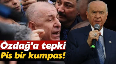Bahçeli'den Özdağ'a tepki: Pis bir kumpas