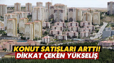 Türkiye'de nisanda 133 bin 58 konut satıldı