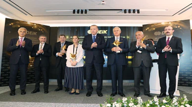 Cumhurbaşkanı Erdoğan, DEİK Merkez Ofisi Açılışı ve Ustalara Saygı Ödül Töreni'nde konuştu