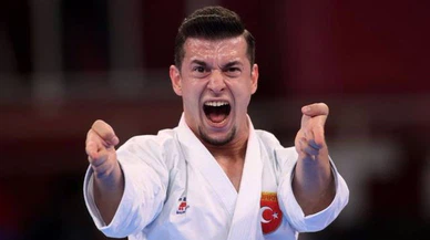 Milli sporcu Ali Sofuoğlu'ndan altın madalya